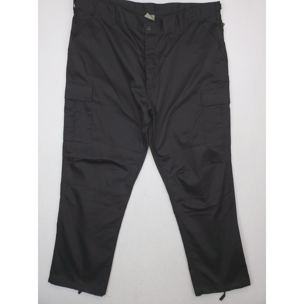Rothco Pants Mens 2XL Black Battle Dress Uniform BDU Cargo Tactical‎ Workwear
